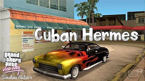 cuban hermes vice city|virgo vice city location.